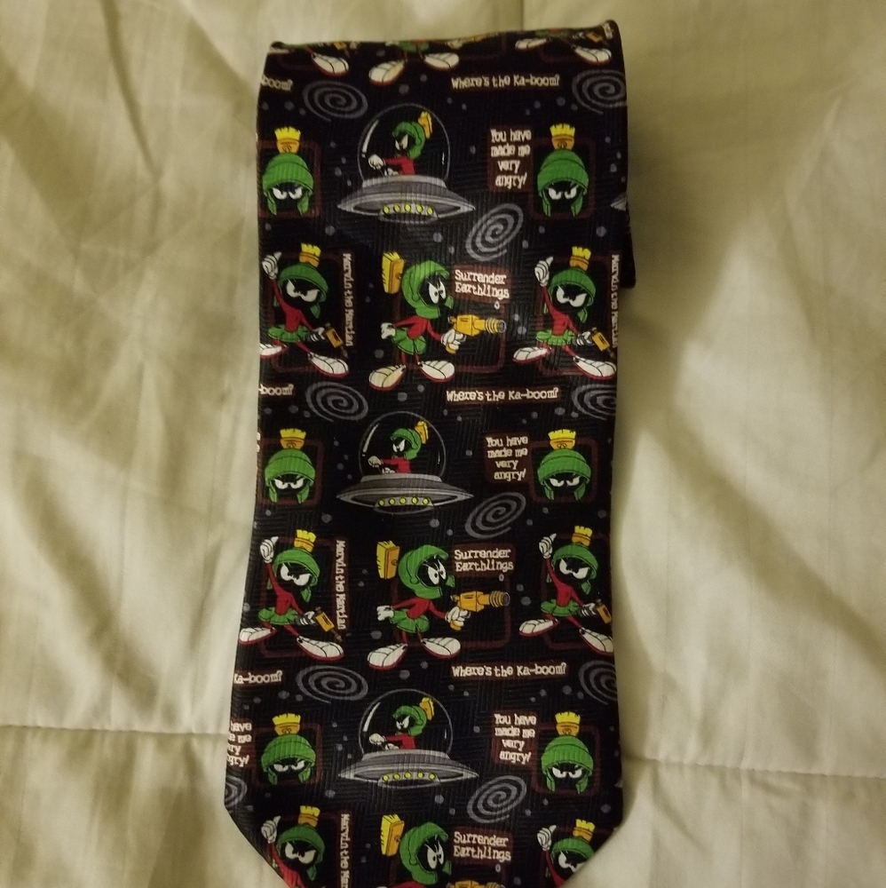 Marvin the Martian Necktie